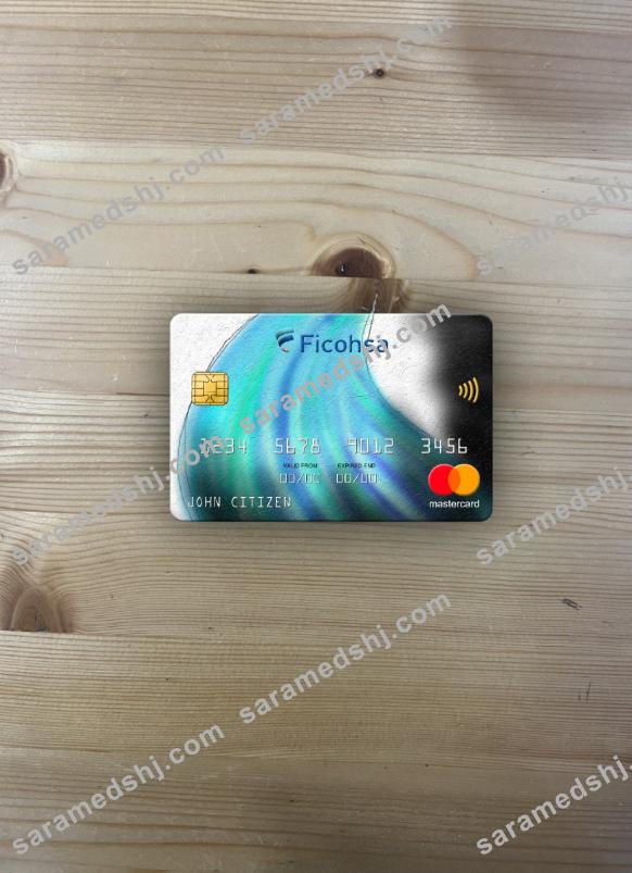Nicaragua Banco Ficohsa bank mastercard photolook front